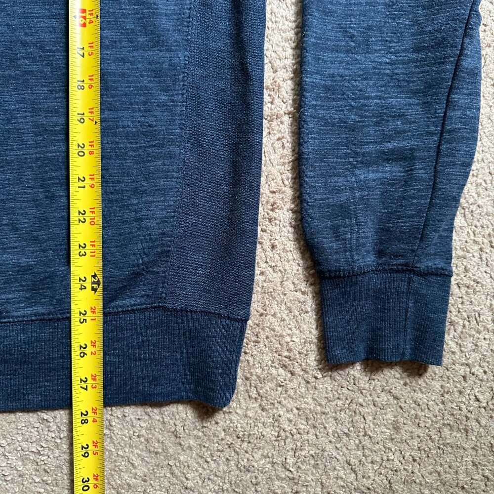 Champion Sweater Mens Large Crewneck Pullover Blue Long Sleeve - Picture 9 of 11